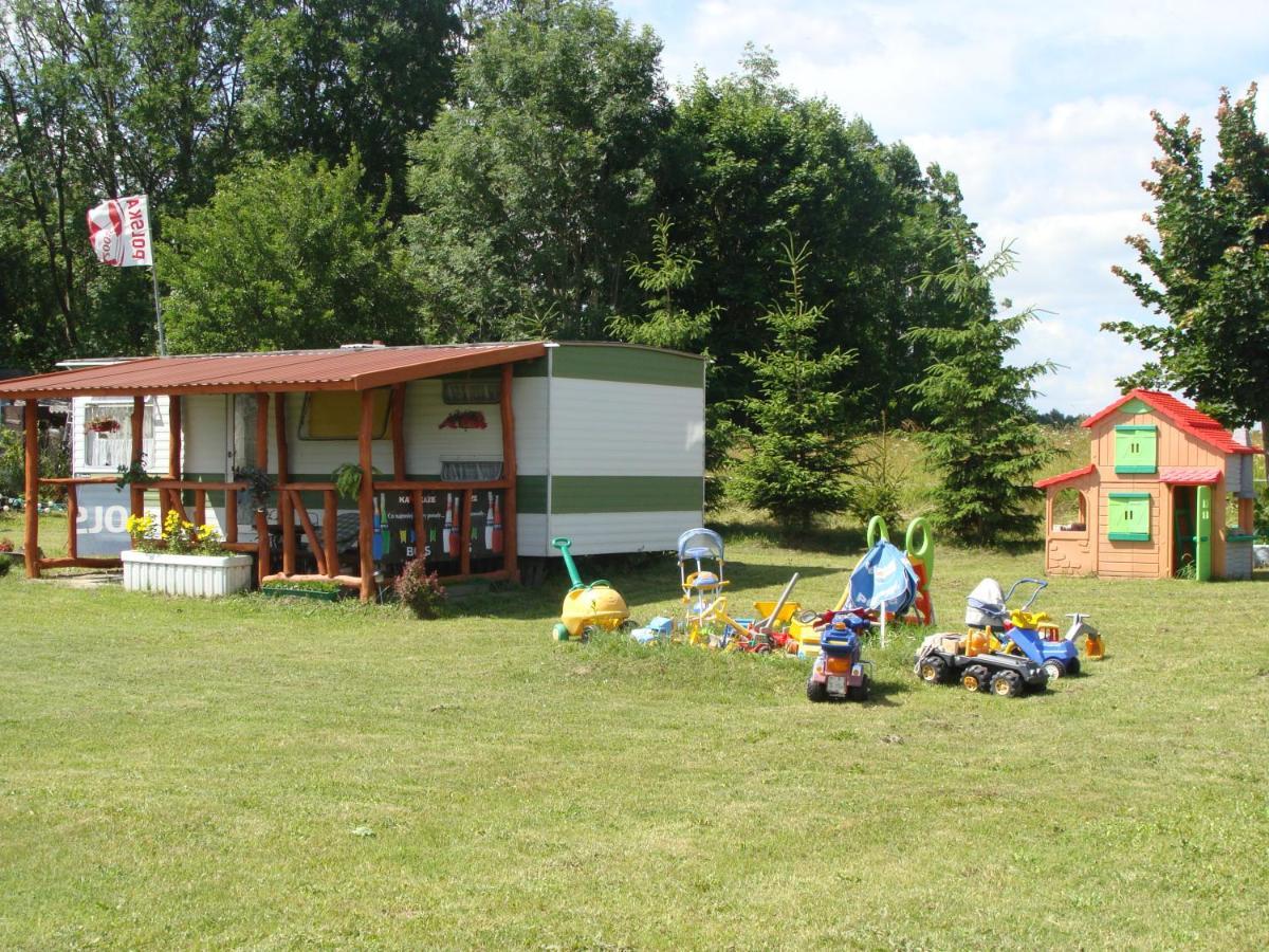 Domki U Dobrusi Mikołajki Eksteriør bilde